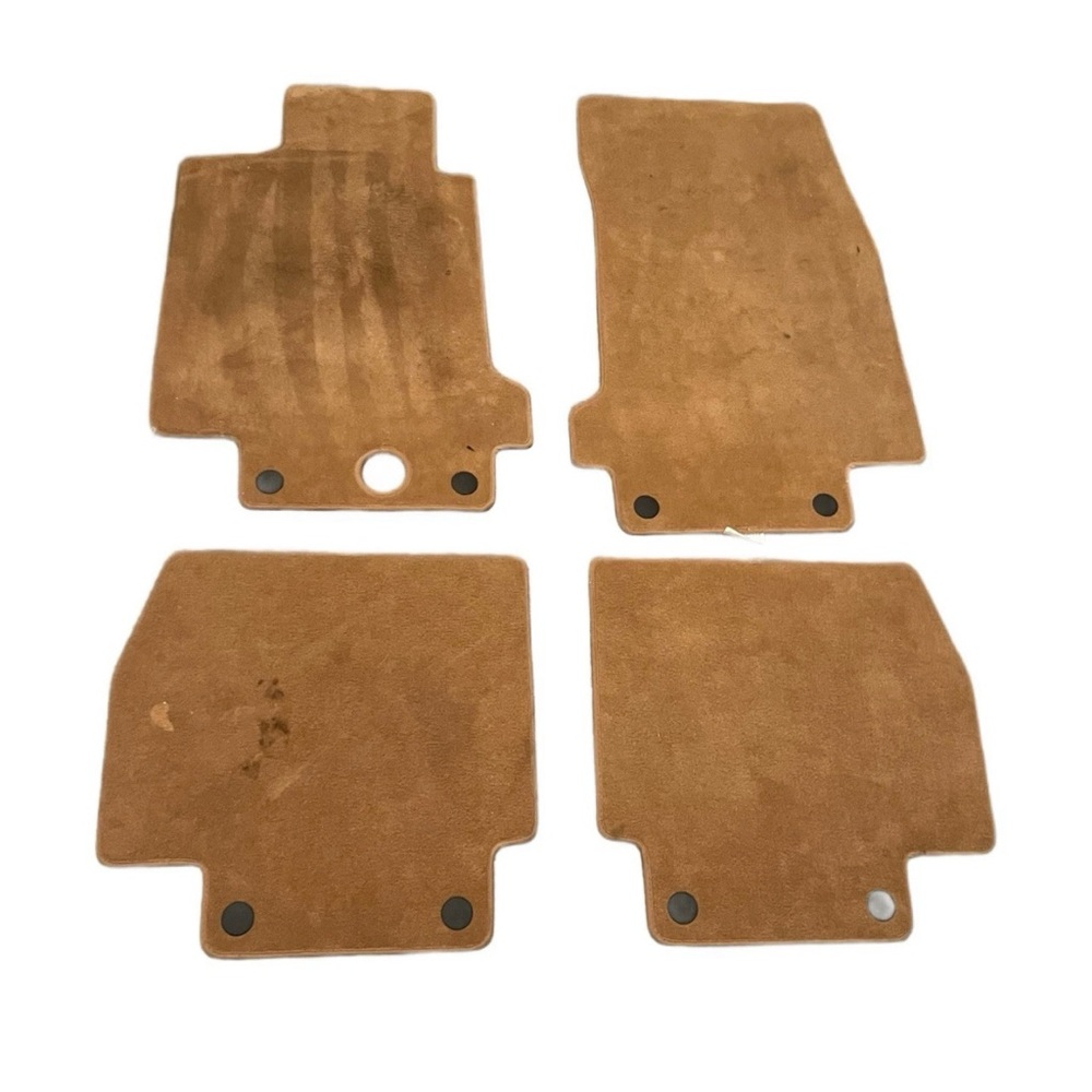 OEM Factory Maserati GranTurismo Tan Fabric Full Set 4 Floor Mats